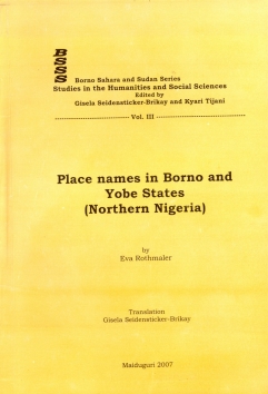 Place Names in Borno and Yobe States (Northern Nigeria)